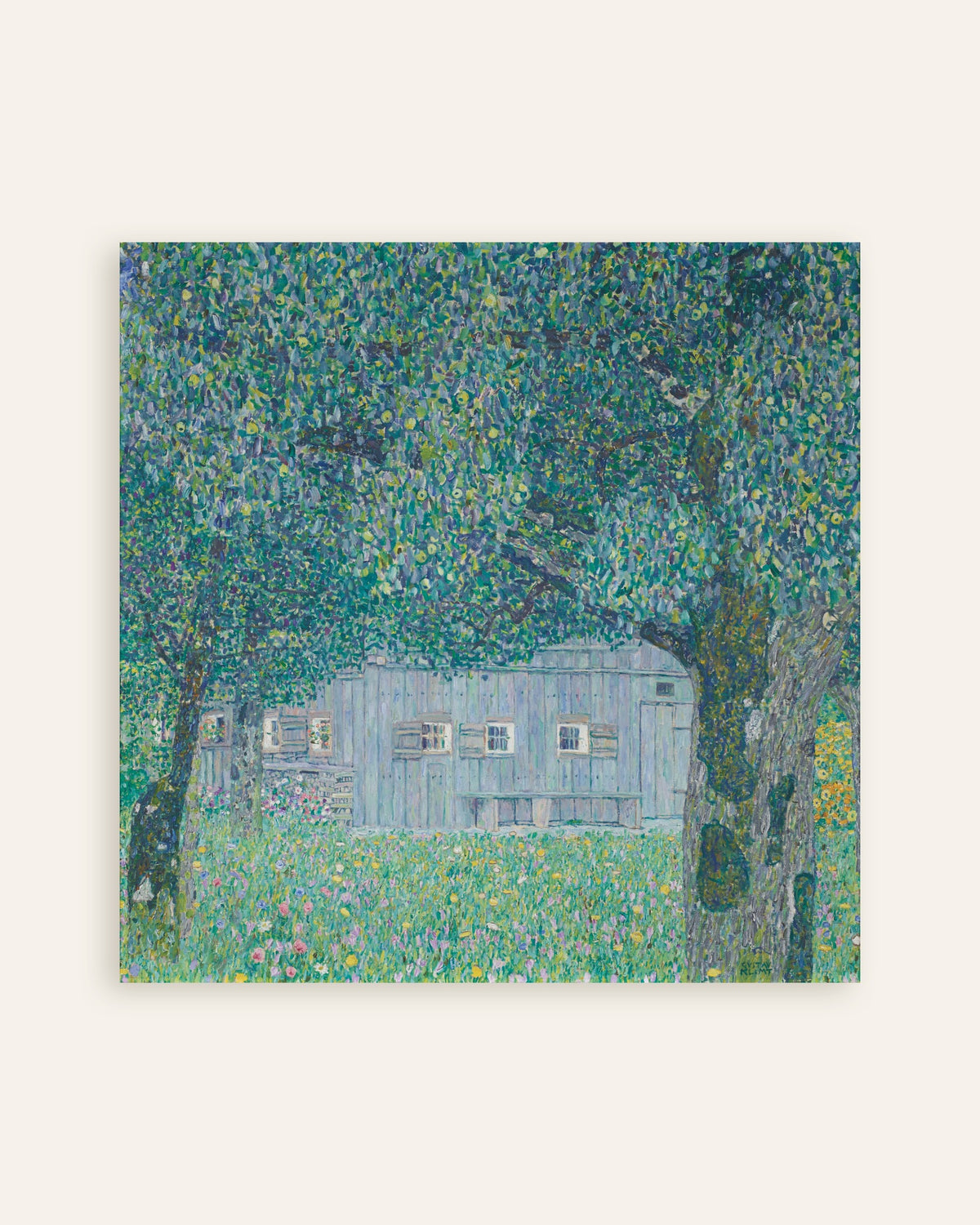 Poster Casa colonica a Buchberg (1911) di Gustav Klimt, miniatura