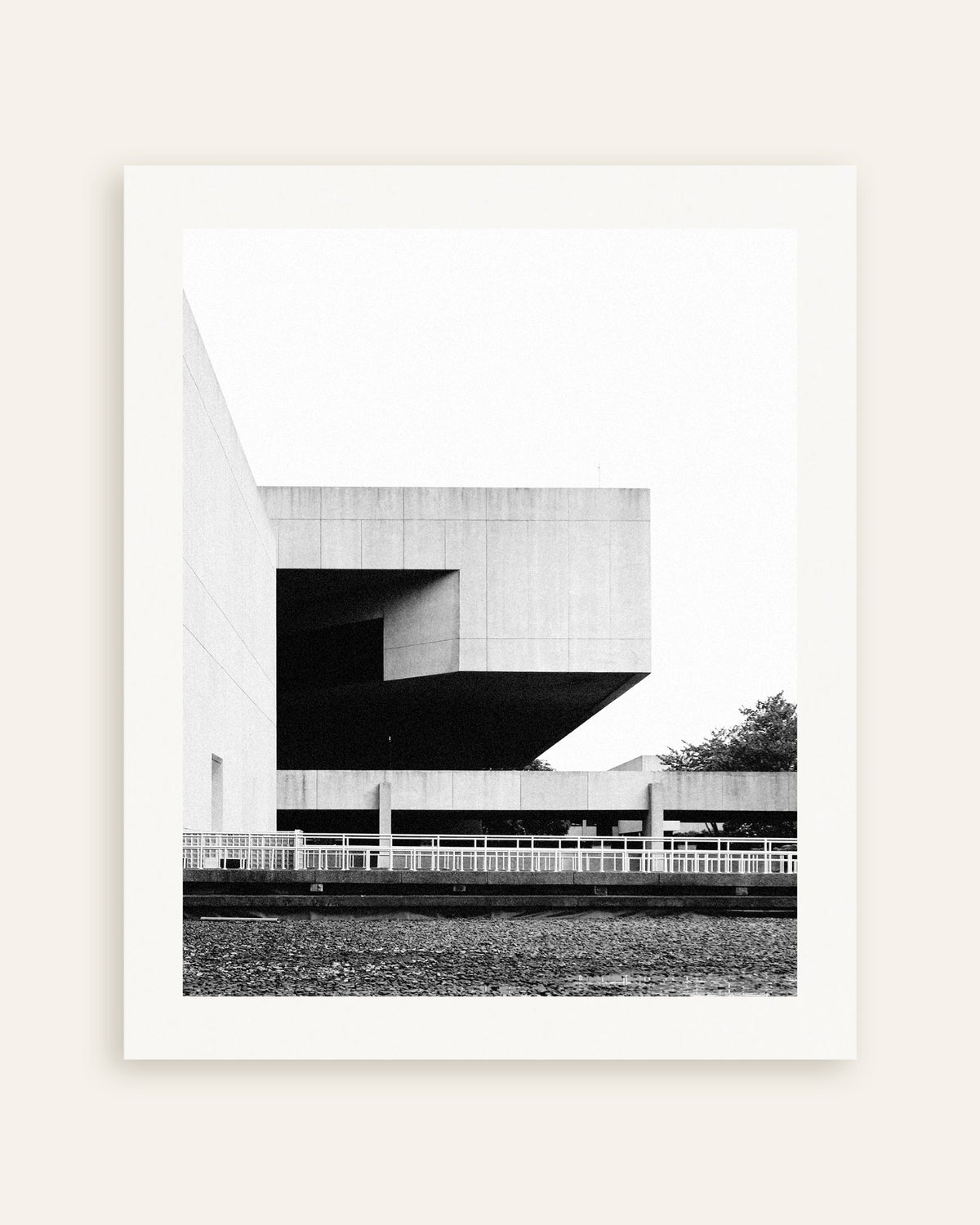 Poster «Blocco di cemento sospeso», miniatura