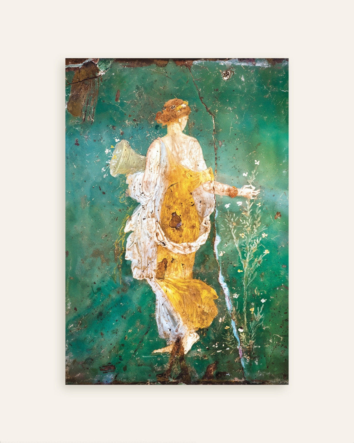 Poster dell'affresco di Flora da Stabia, uno dei poster del set