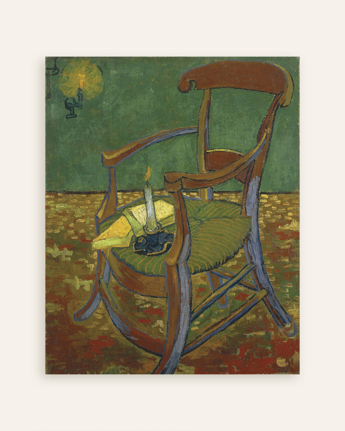 Poster La sedia di Gauguin (1888) di Vincent van Gogh, miniatura