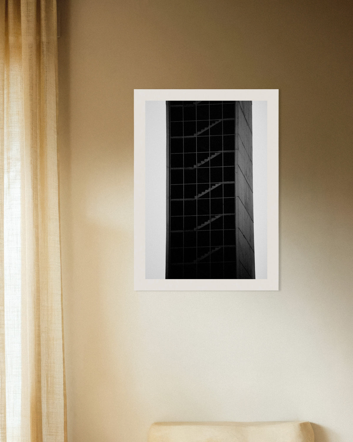 Poster «Torre di scale in vetro»
