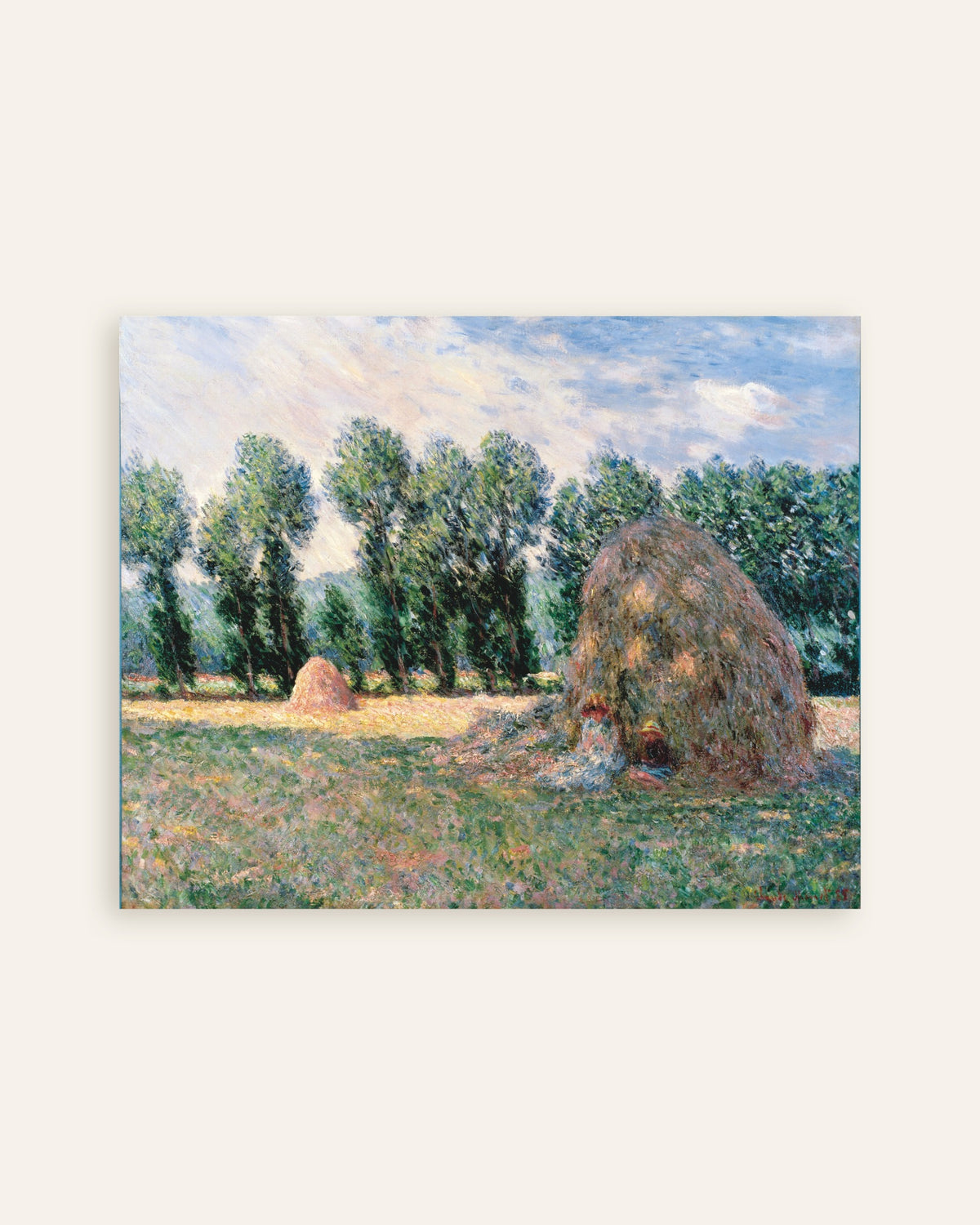 Poster Covoni (1885) di Claude Monet, miniatura