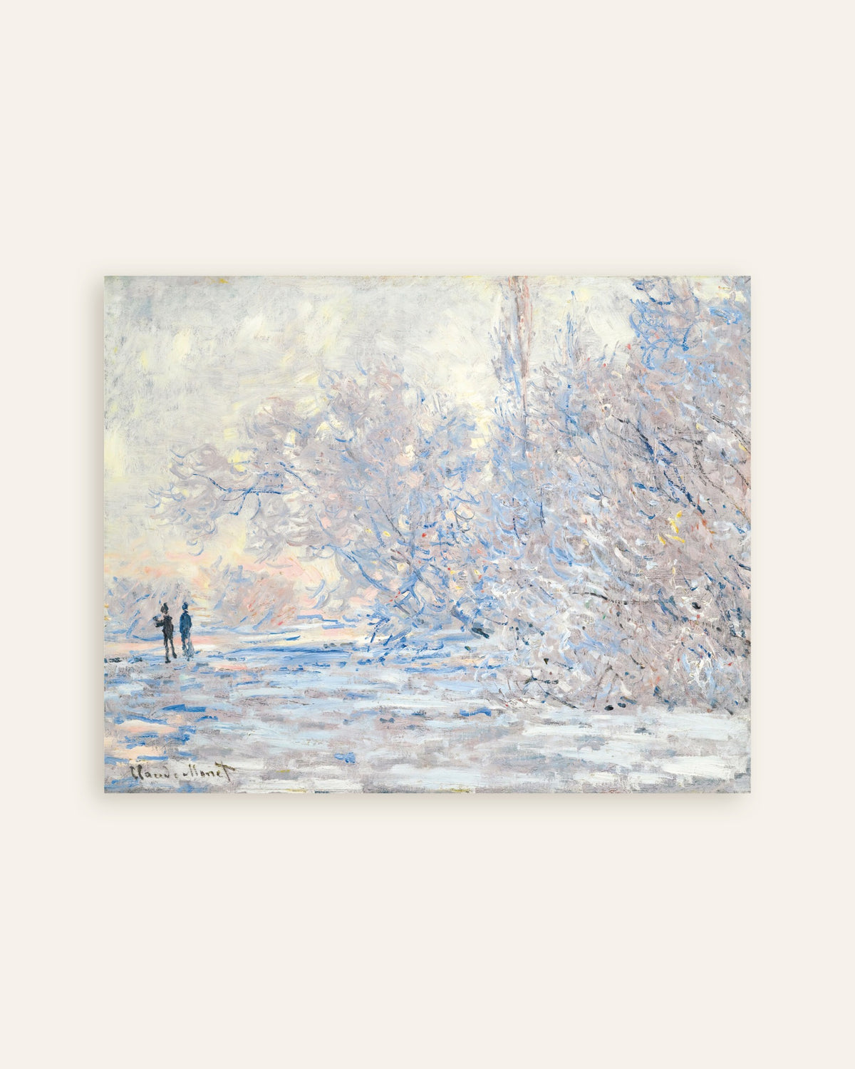 Poster Brina a Giverny (1885) di Claude Monet, miniatura