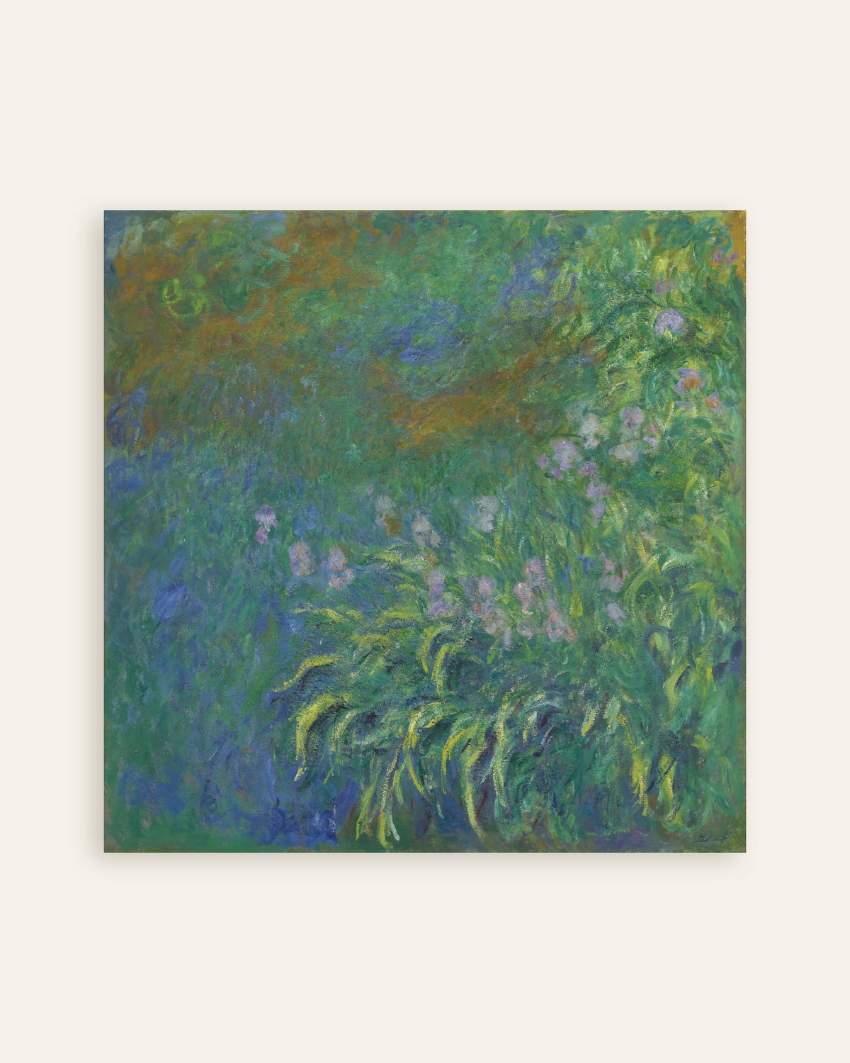 Poster Iris (1914–1917) di Claude Monet, miniatura