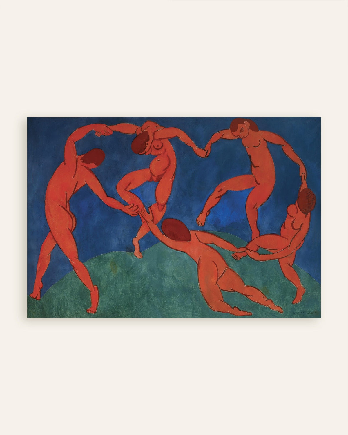 Poster «La danza II (1910) di Henri Matisse», miniatura