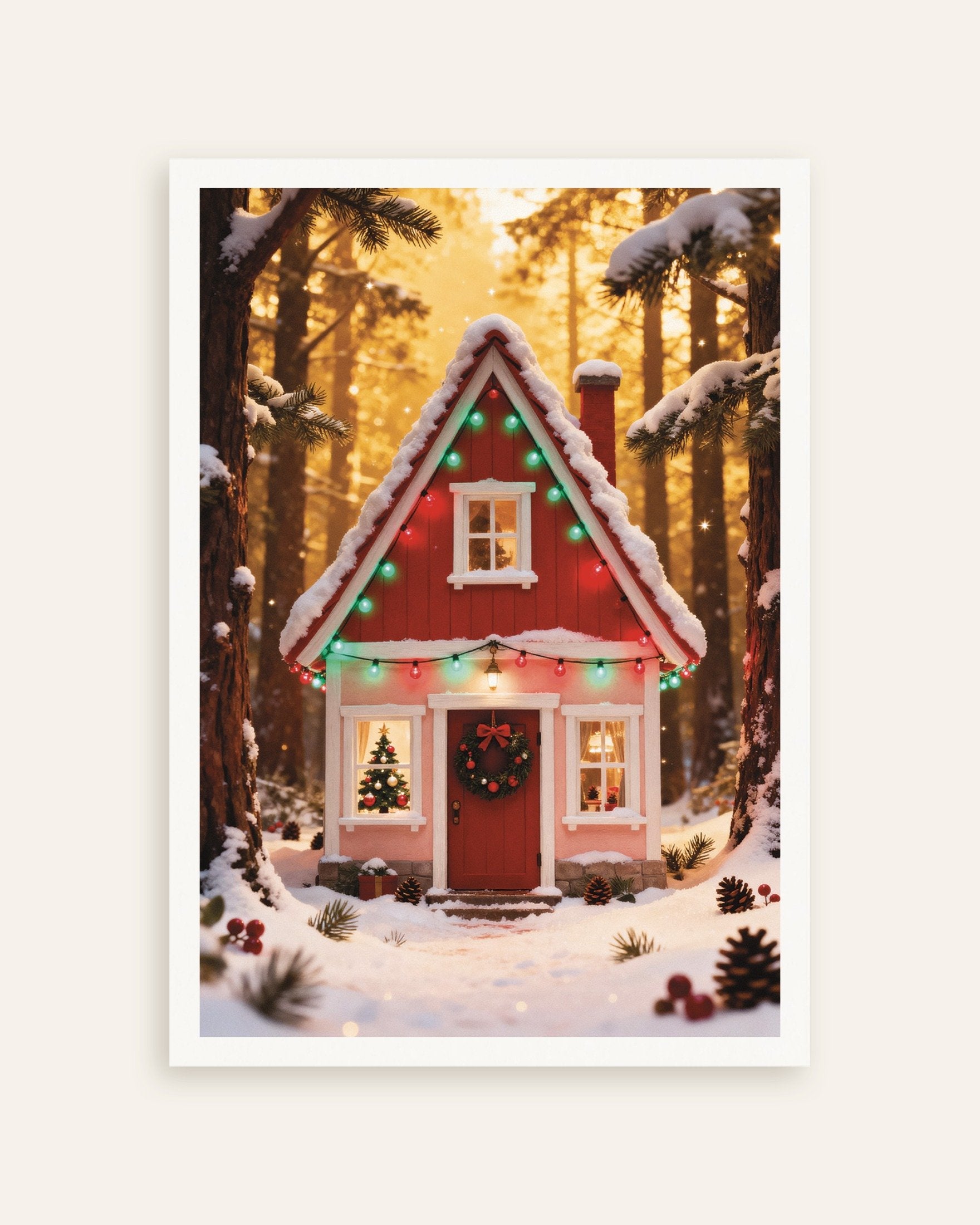 Poster of Little red elf house poster, thumbnail