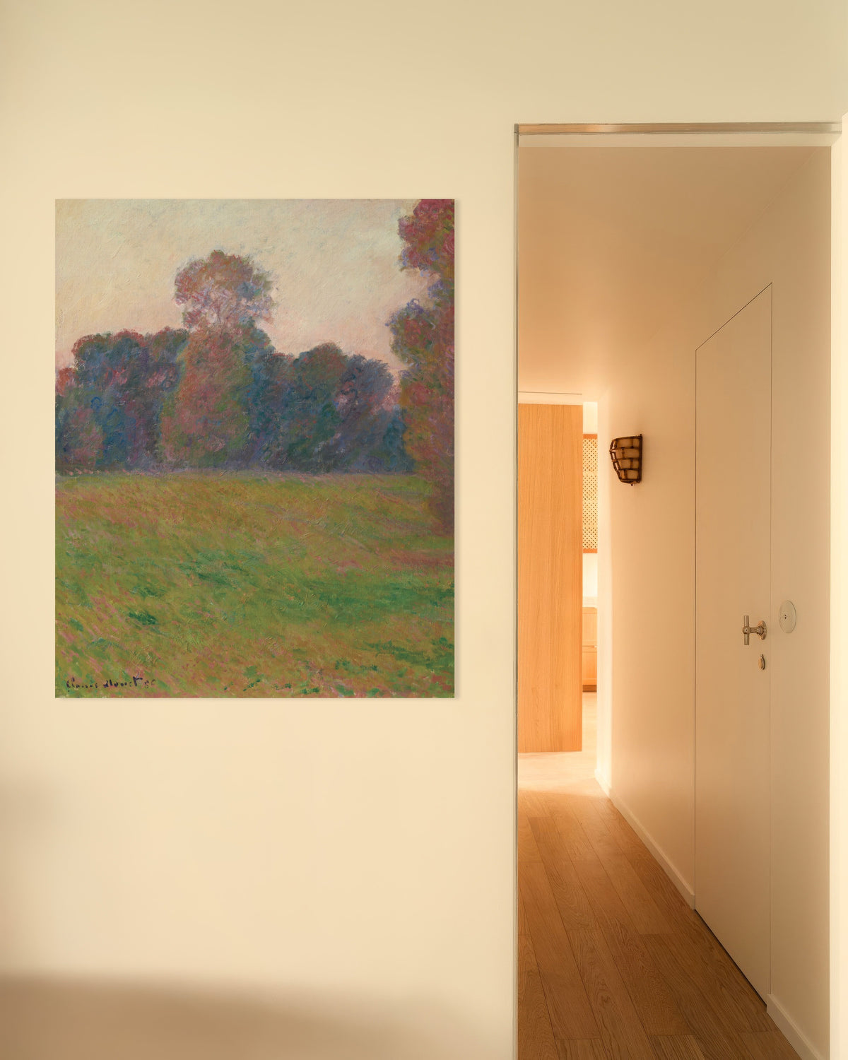 Poster Prato a Giverny (1886) di Claude Monet