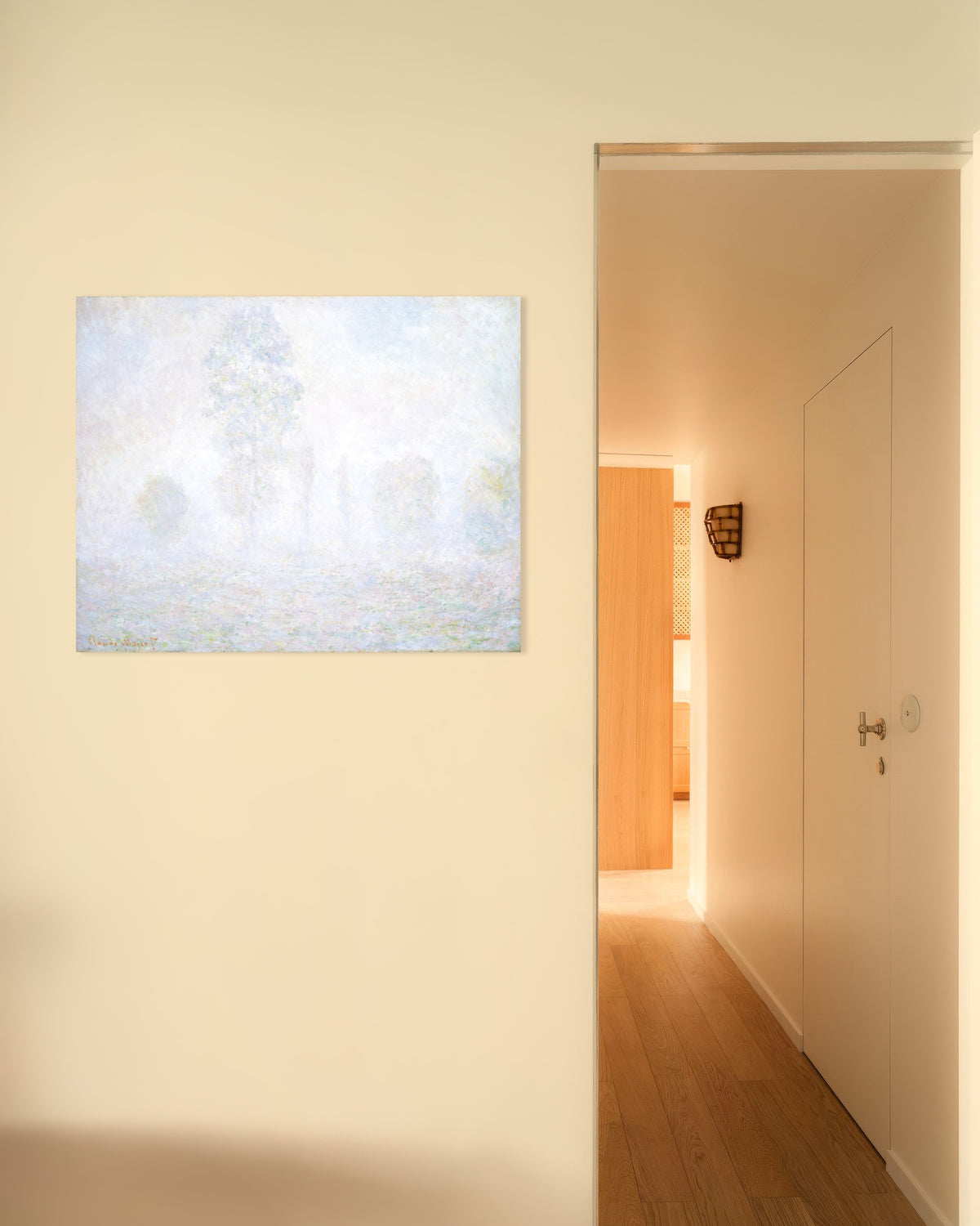 Poster Foschia mattutina (1888) di Claude Monet