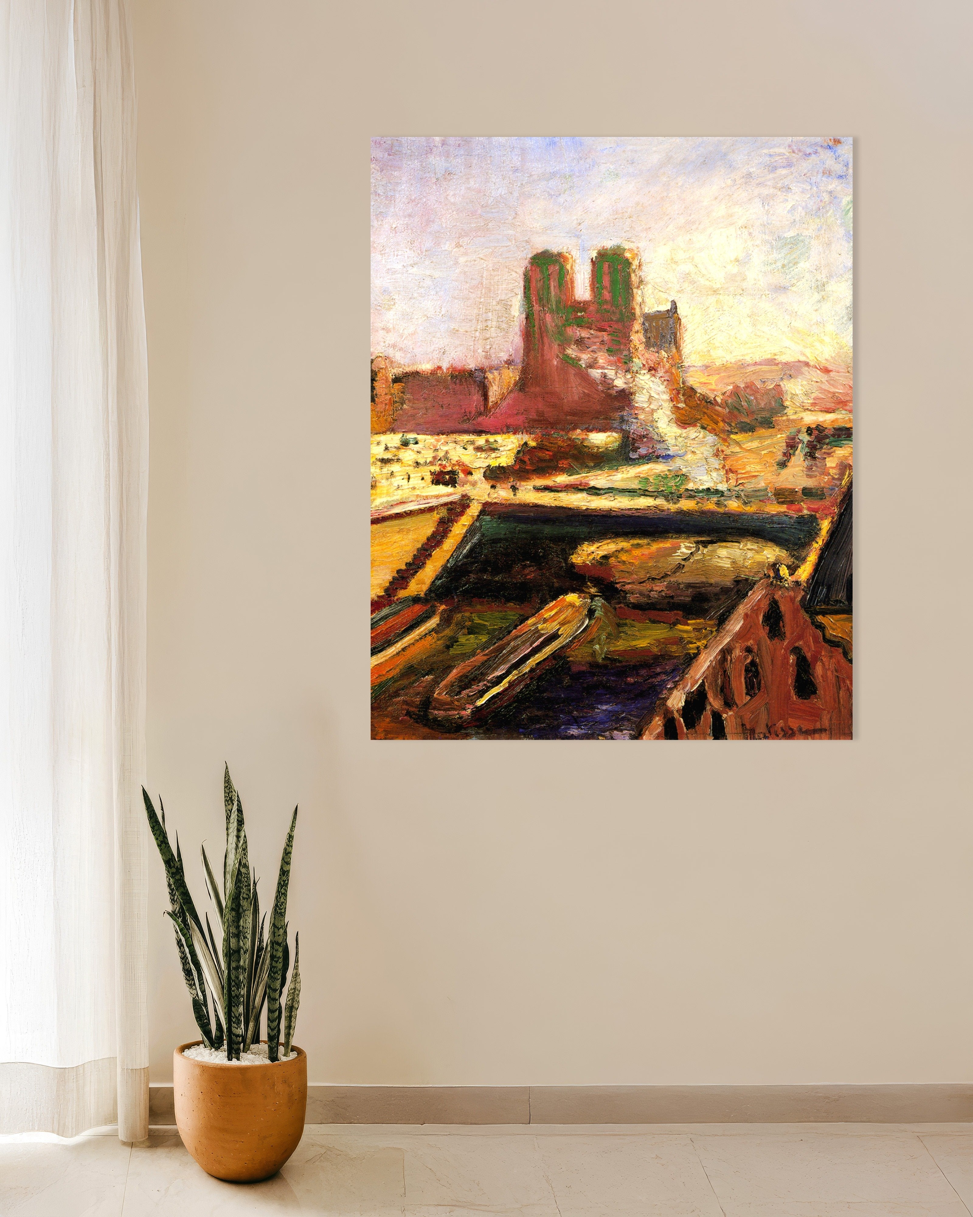 Poster of Notre Dame (1900) — Henri Matisse