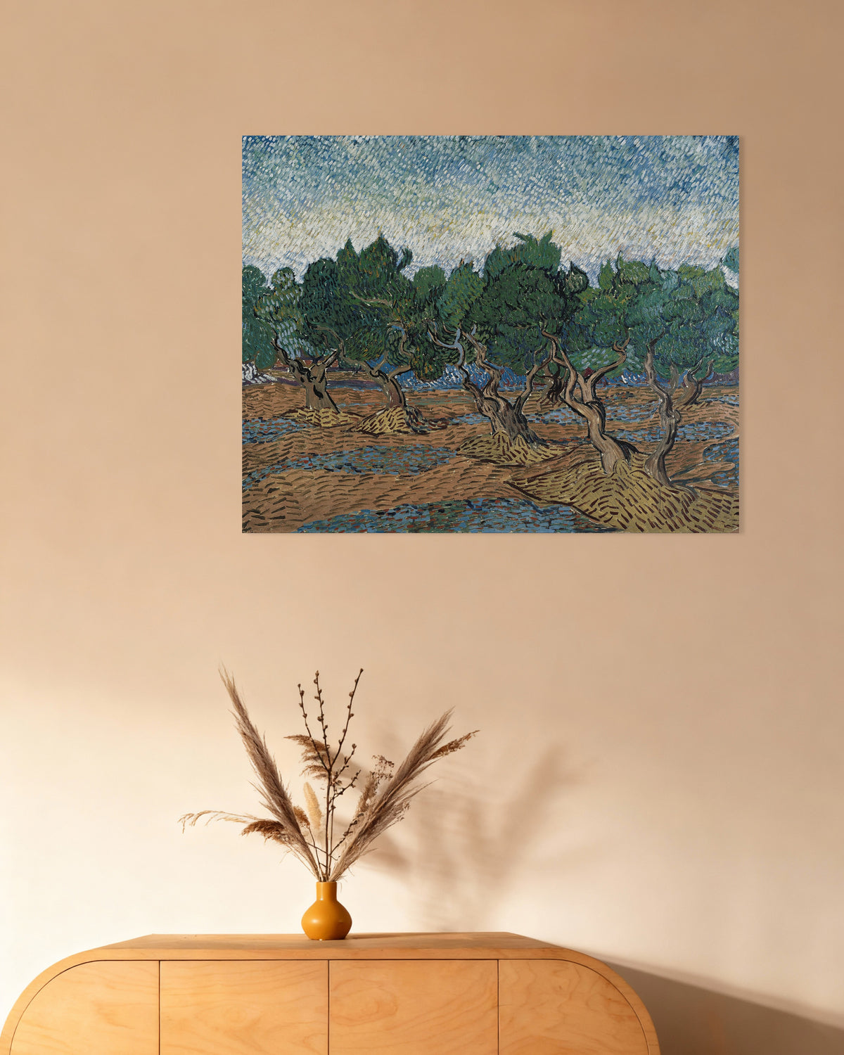 Poster di Uliveto (1889) di Vincent van Gogh