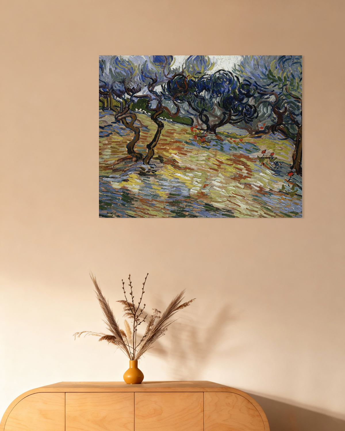 Poster Ulivi (1889) di Vincent van Gogh