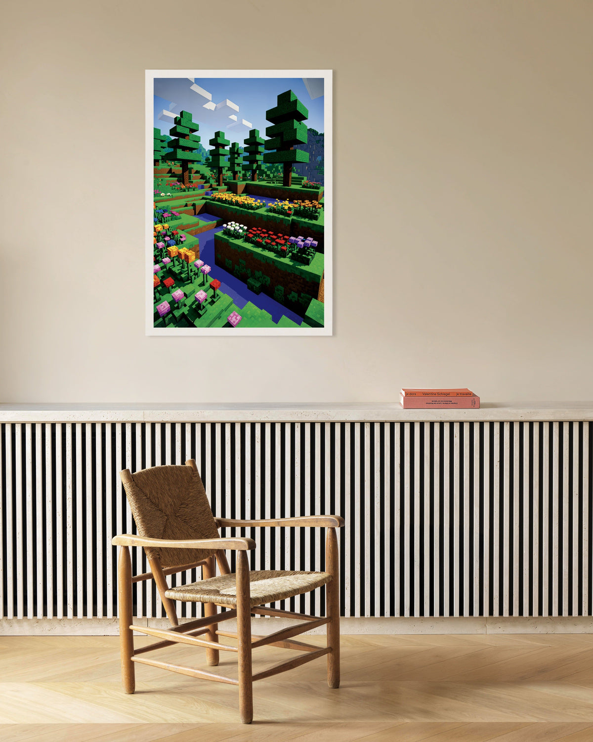 Poster di Fiori pixelati