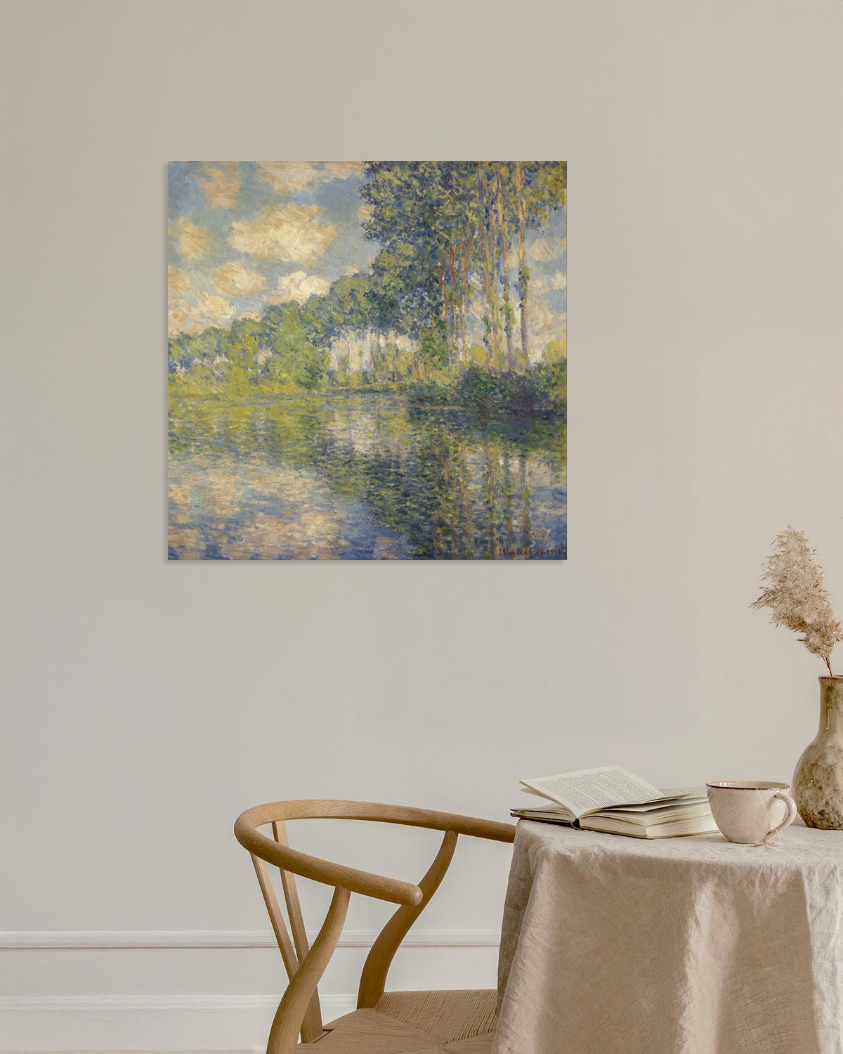 Poster Pioppi sull'Epte (1891) di Claude Monet