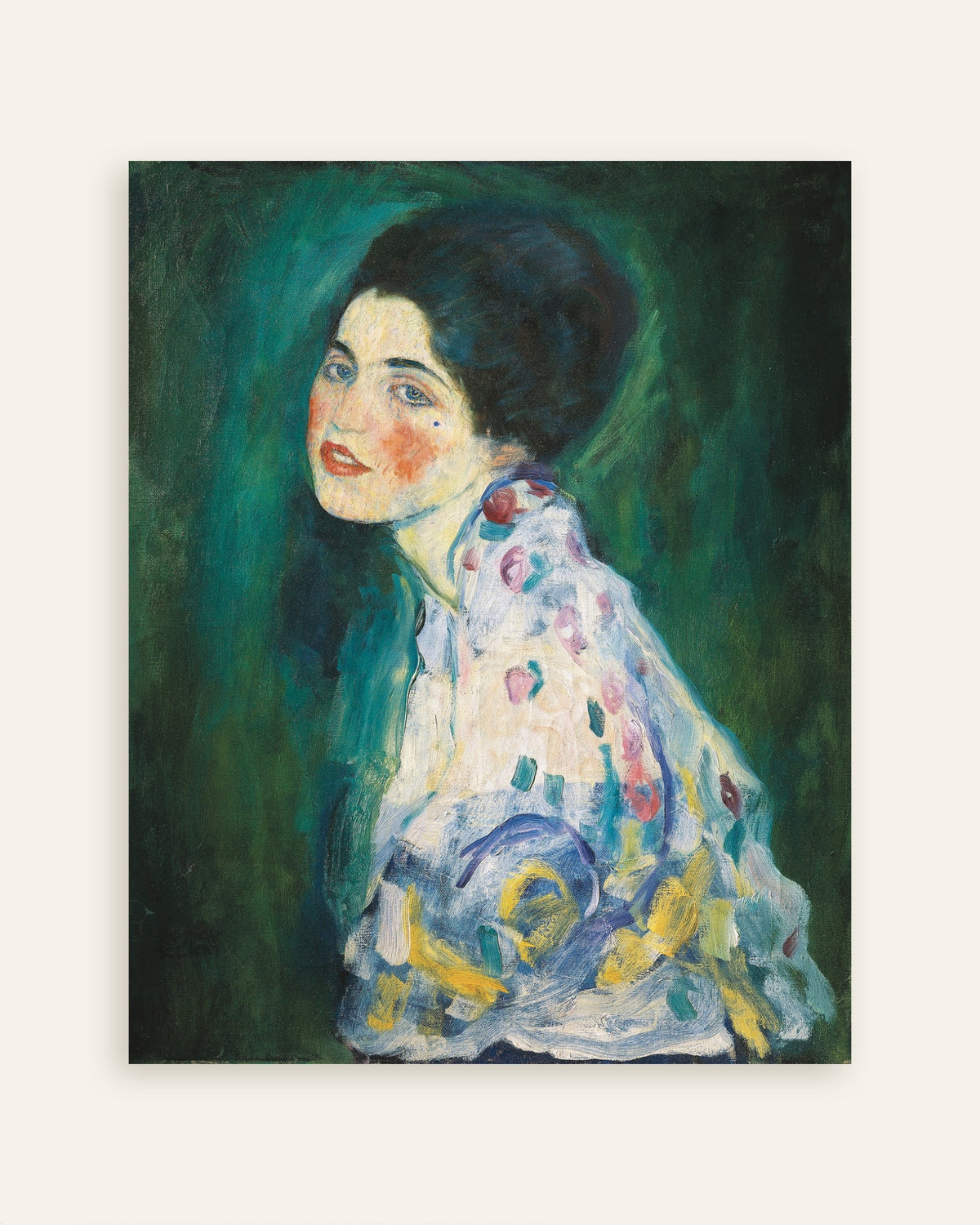 Poster Ritratto di signora (1916–1917) di Gustav Klimt, miniatura