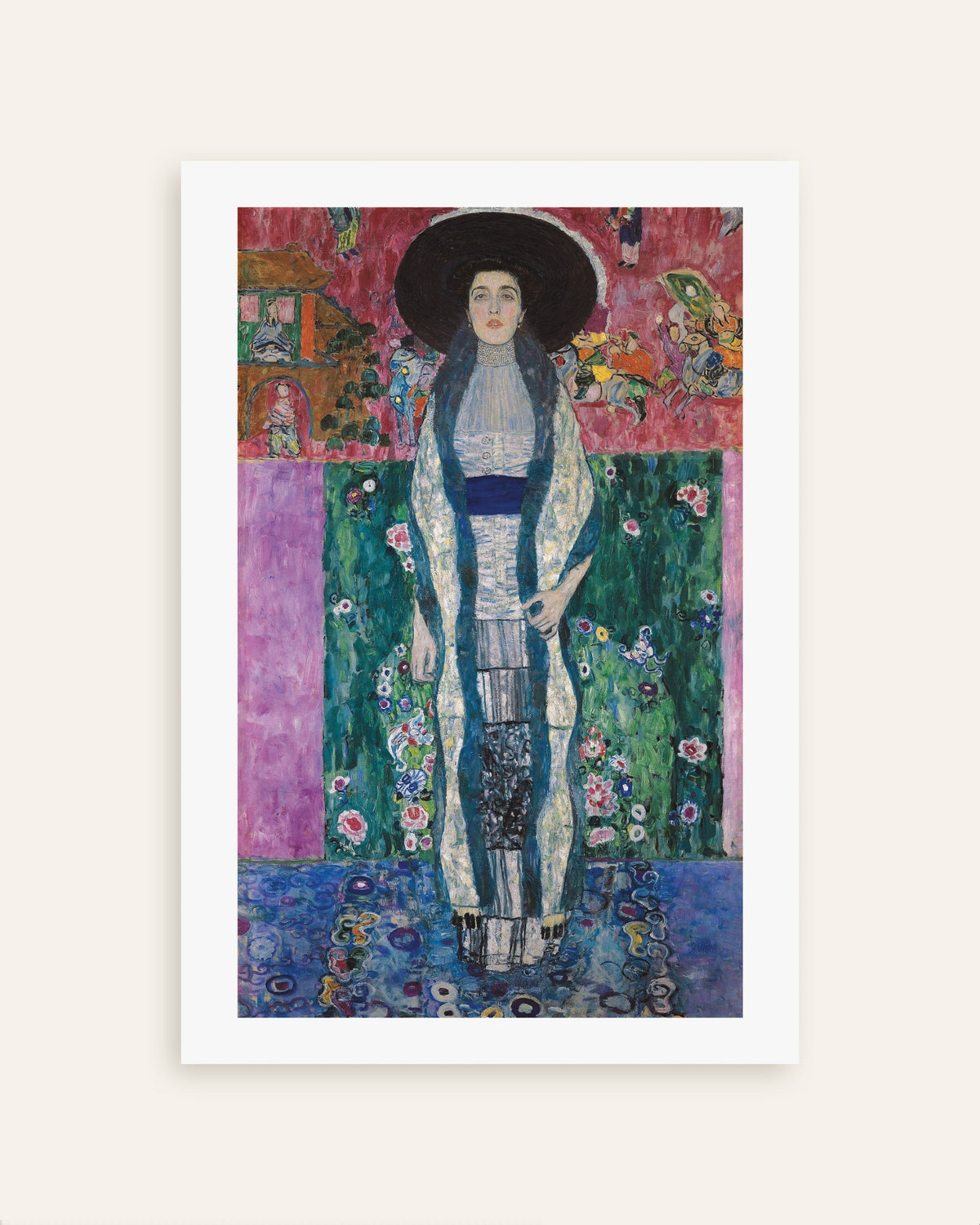 Poster Ritratto di Adele Bloch-Bauer II (1912) di Gustav Klimt, miniatura