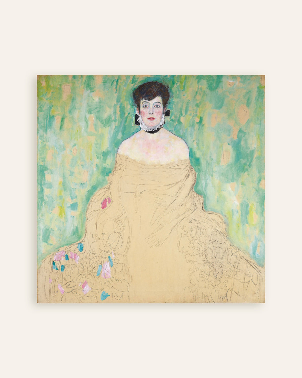 Poster Ritratto di Amalie Zuckerkandl (1917) di Gustav Klimt, miniatura