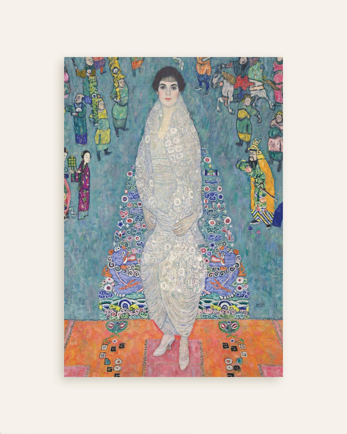 Poster Ritratto di Elisabeth Lederer (1914–1916) di Gustav Klimt, miniatura