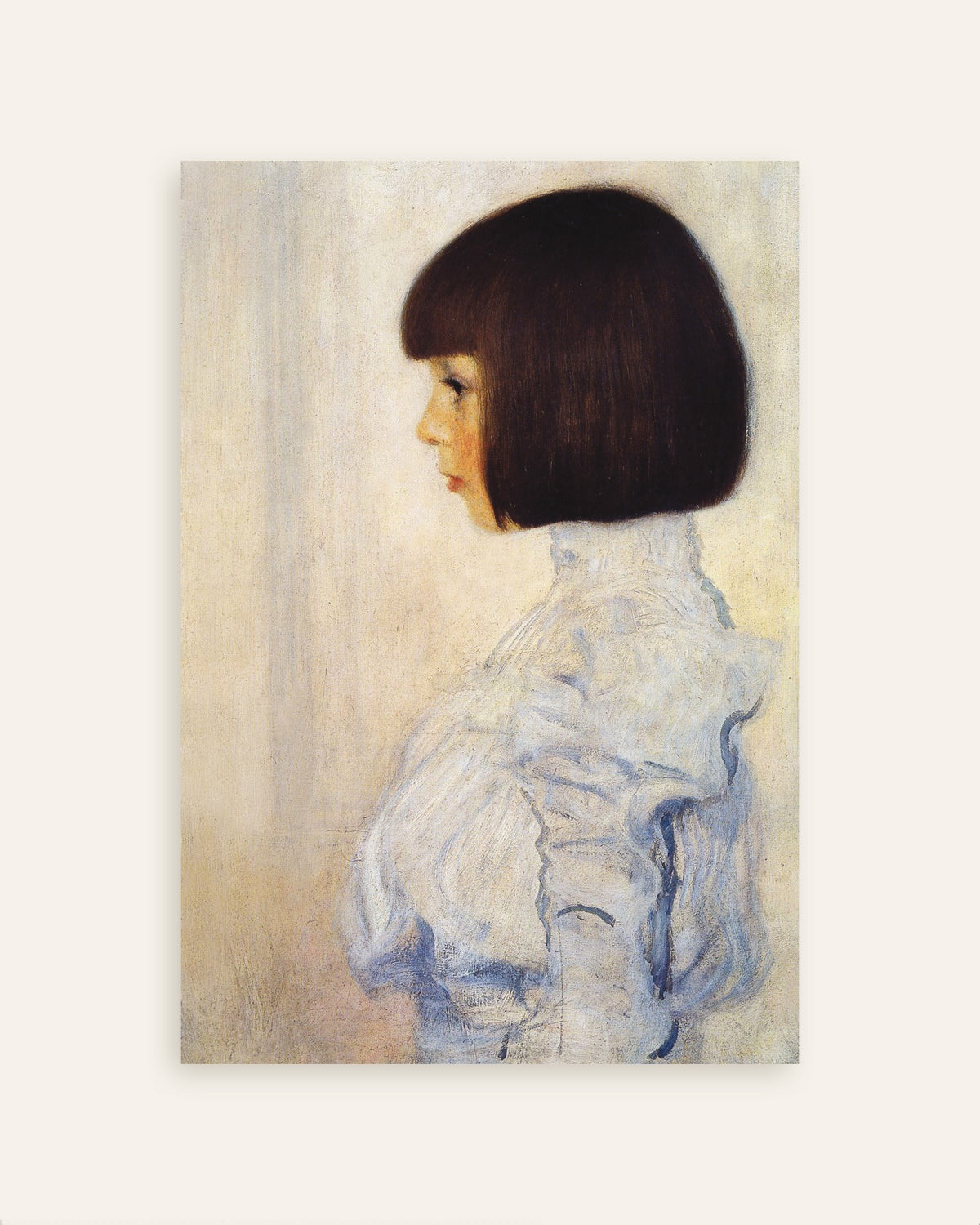 Poster Ritratto di Helene Klimt (1898) di Gustav Klimt, miniatura