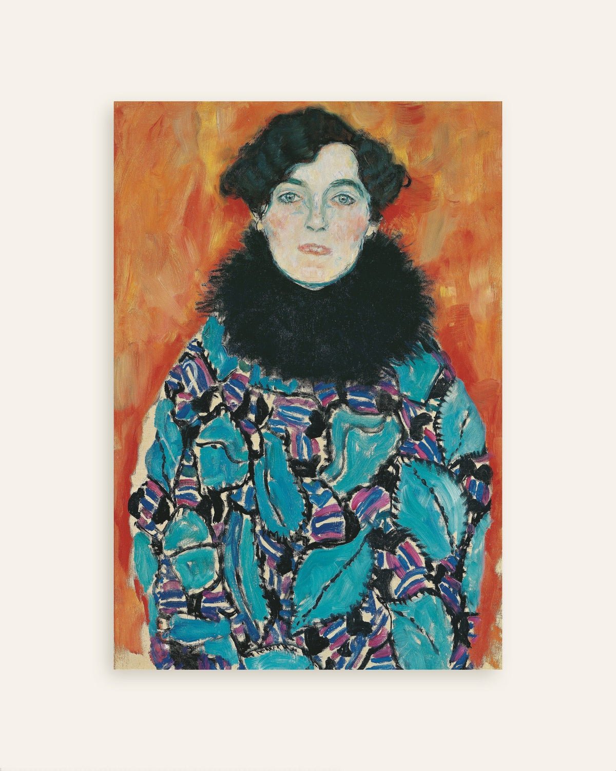 Poster Ritratto di Johanna Staude (1917) di Gustav Klimt, miniatura
