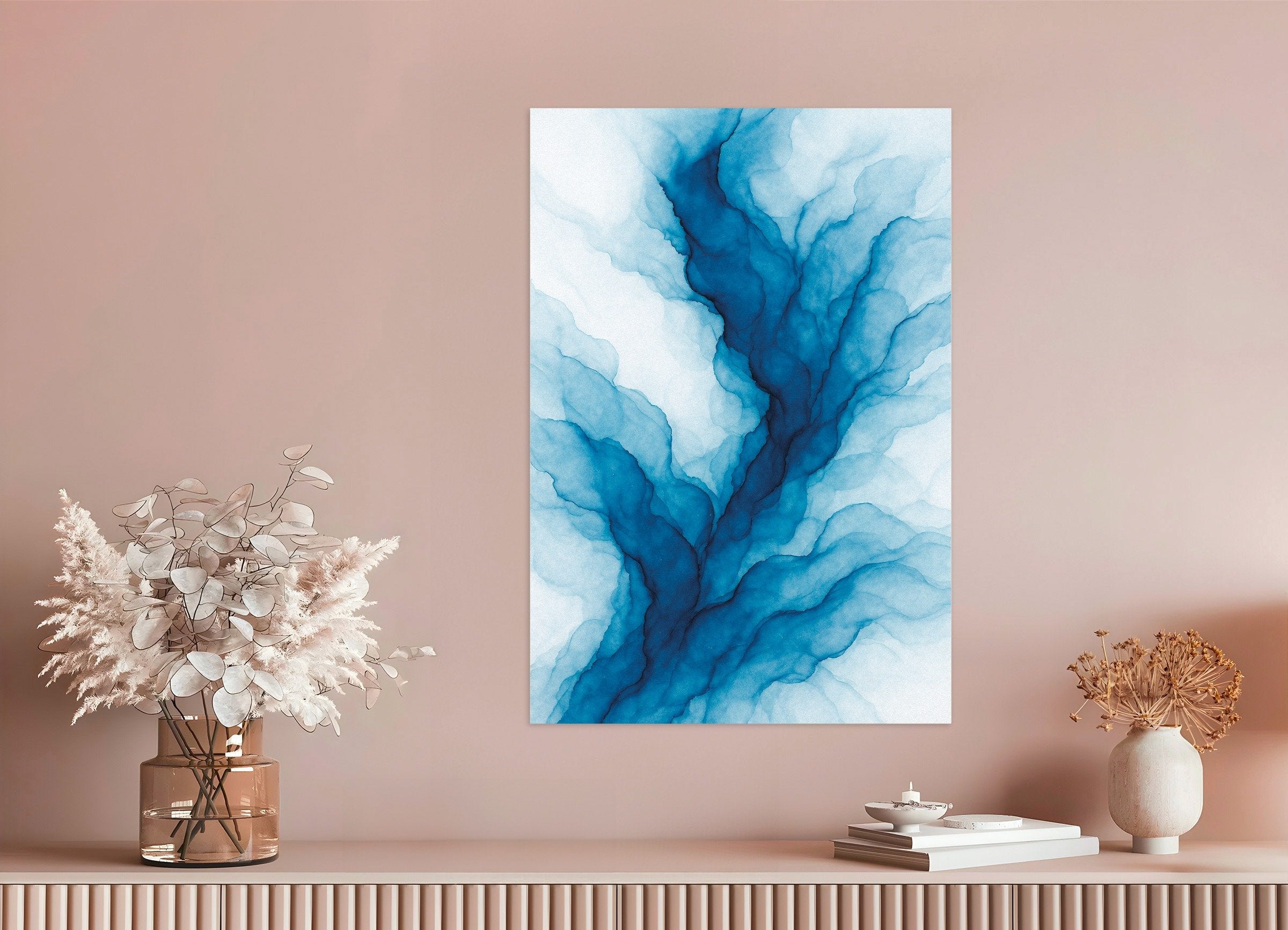 Poster of Ramifications watercolor abstract poster