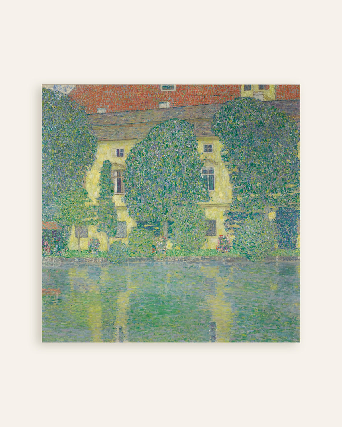 Poster di Castello di Kammer sul lago Attersee III (1910) di Gustav Klimt, miniatura