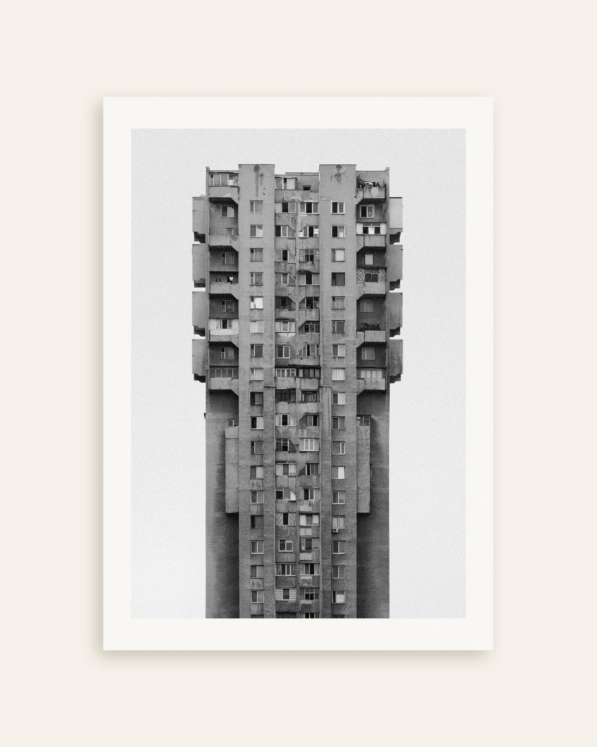 Poster «Grattacielo di cemento solitario», miniatura