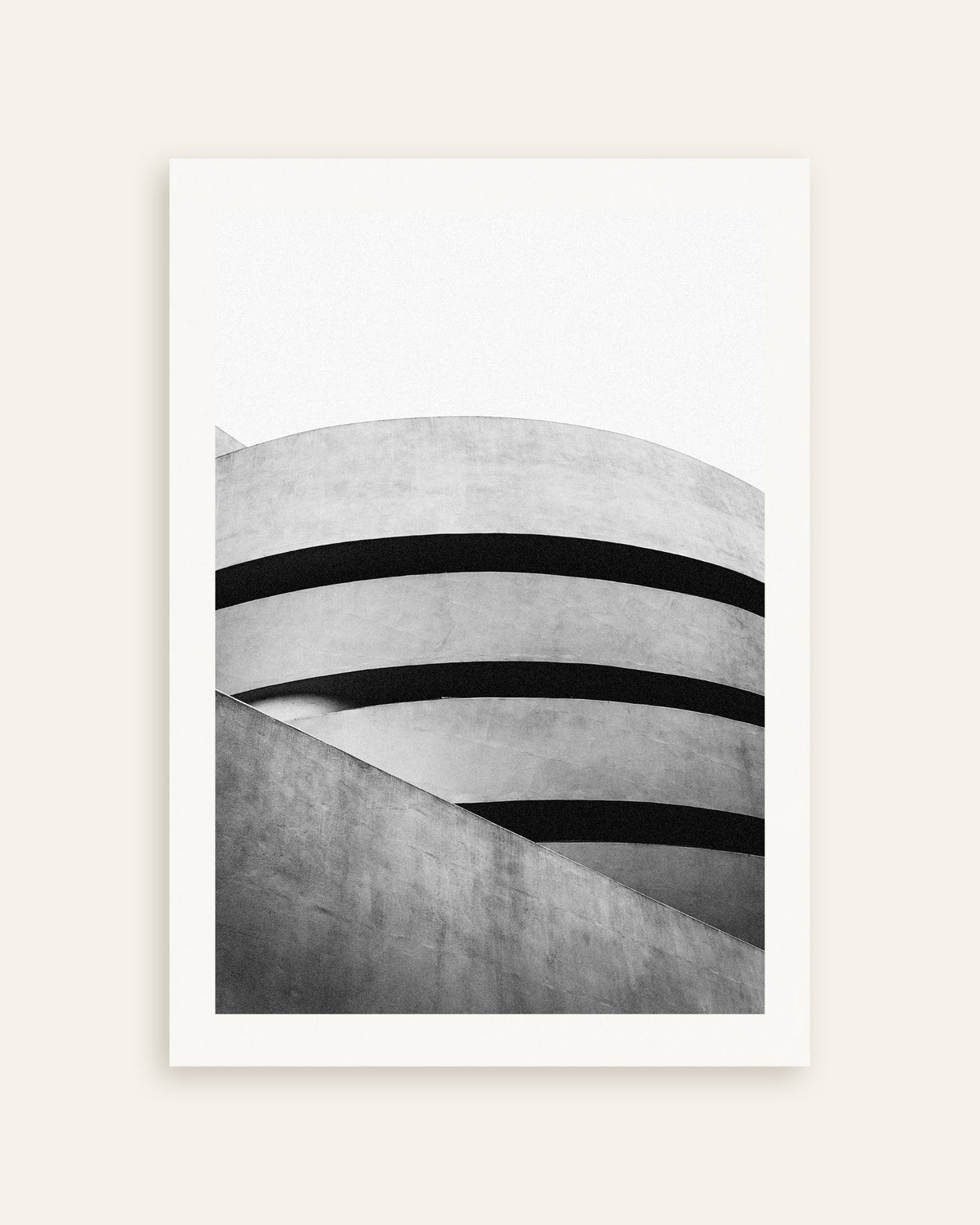Poster «Curve del museo a spirale», miniatura