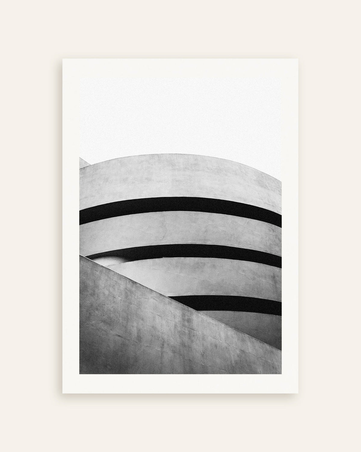 Poster «Curve del museo a spirale», miniatura