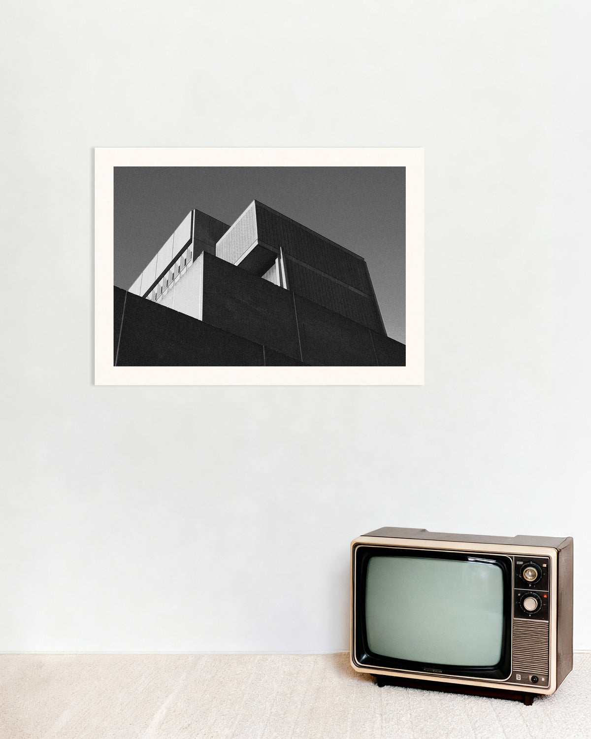 Poster «Blocchi sfalsati al crepuscolo»
