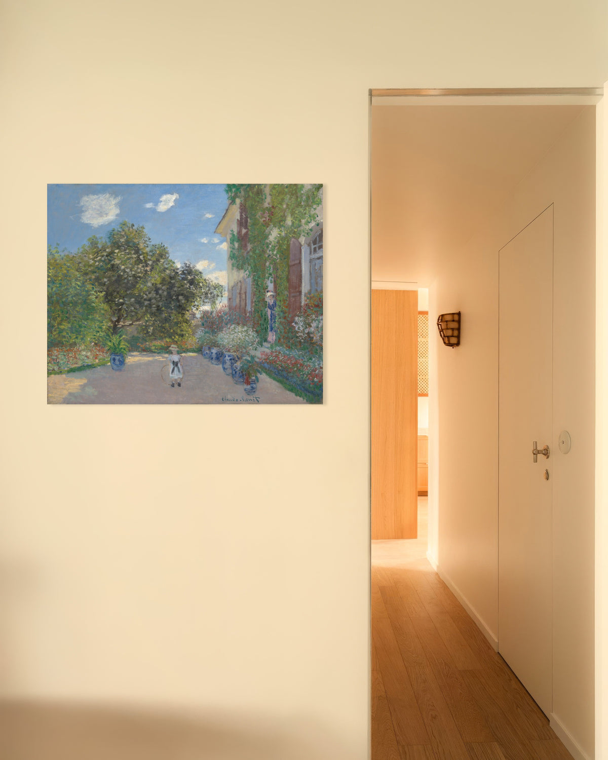Poster La casa dell'artista ad Argenteuil (1873) di Claude Monet