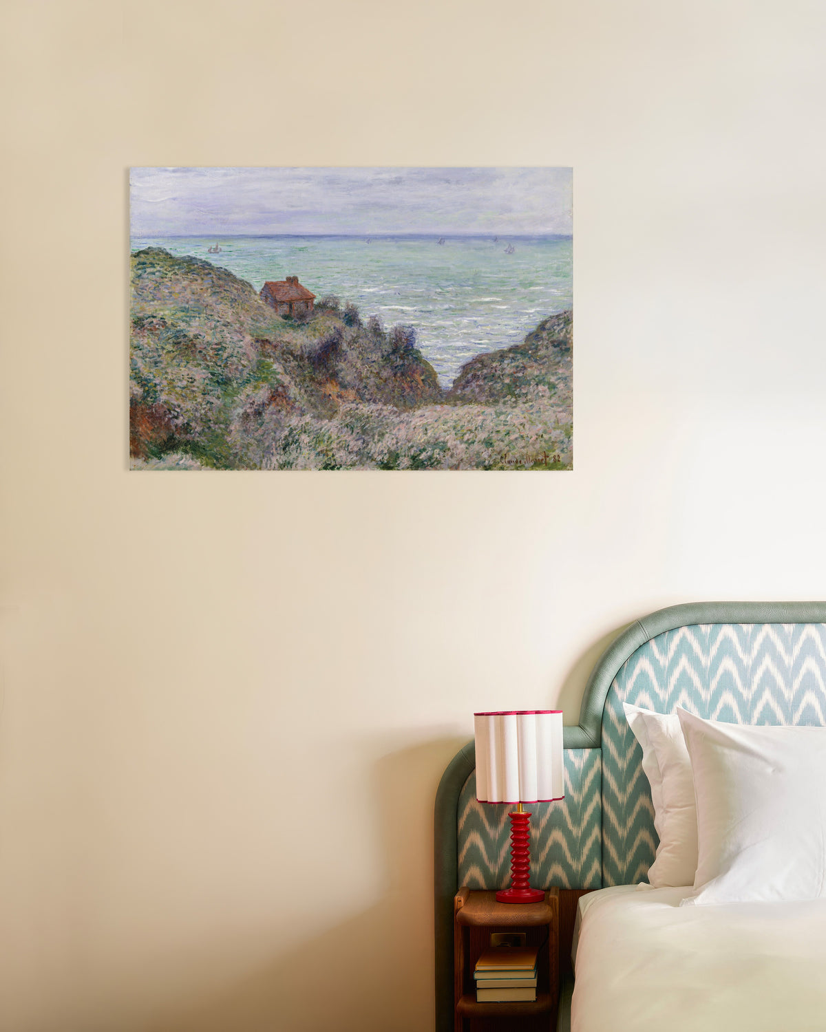 Poster La capanna del doganiere (1882) di Claude Monet