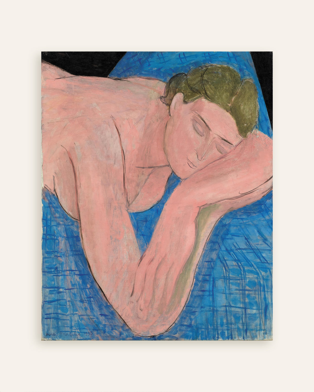 Poster di Il sogno (1935) di Henri Matisse, miniatura