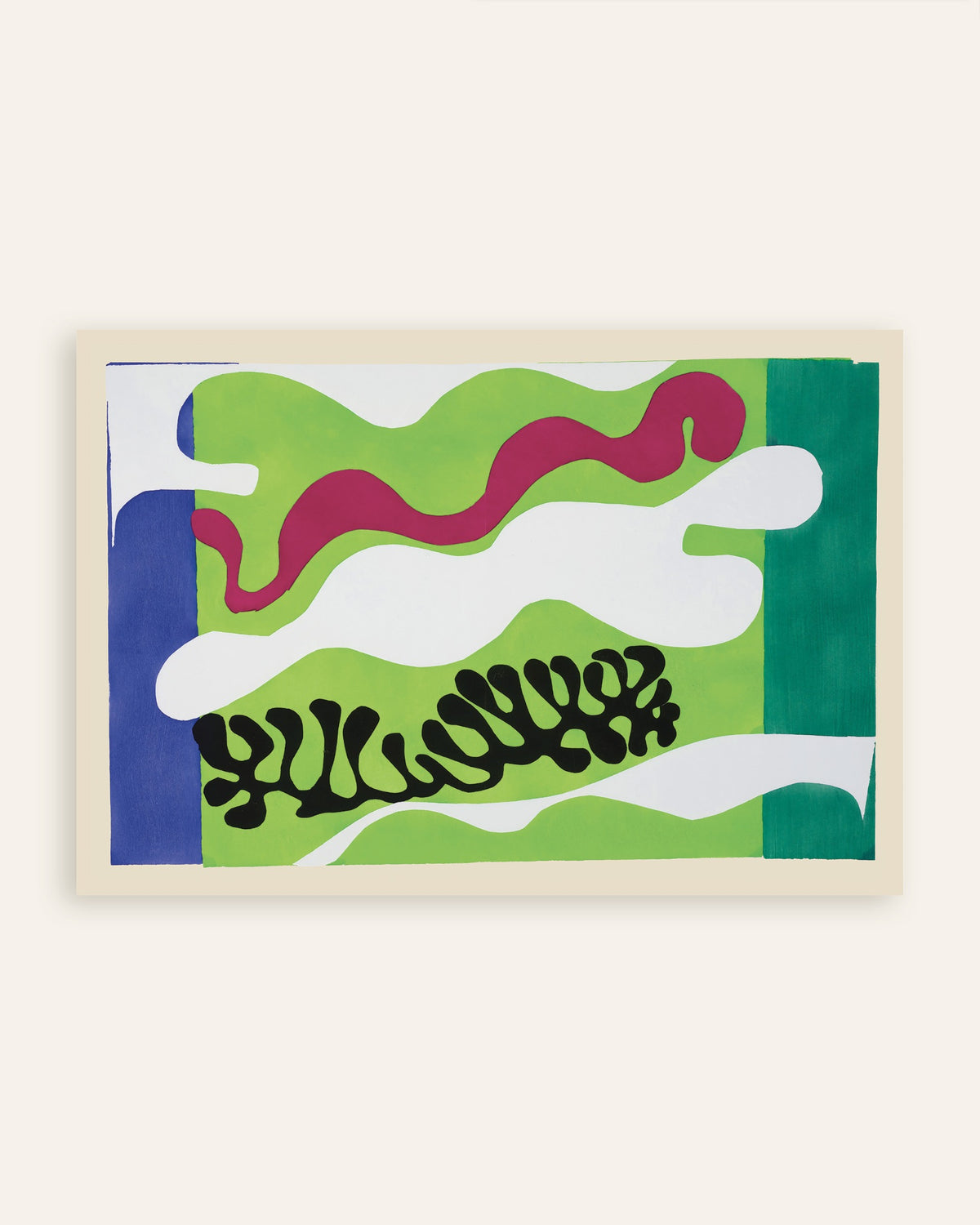 Poster di La laguna in verde (Jazz, 1947) di Henri Matisse, miniatura