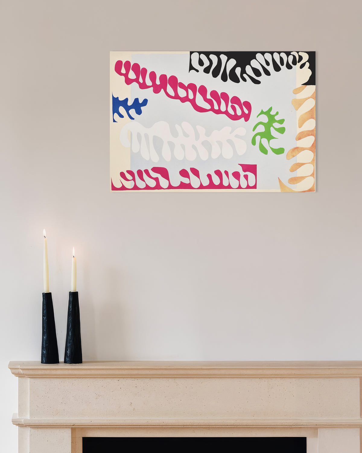 Poster La laguna in rosa e bianco (Jazz, 1947) di Henri Matisse