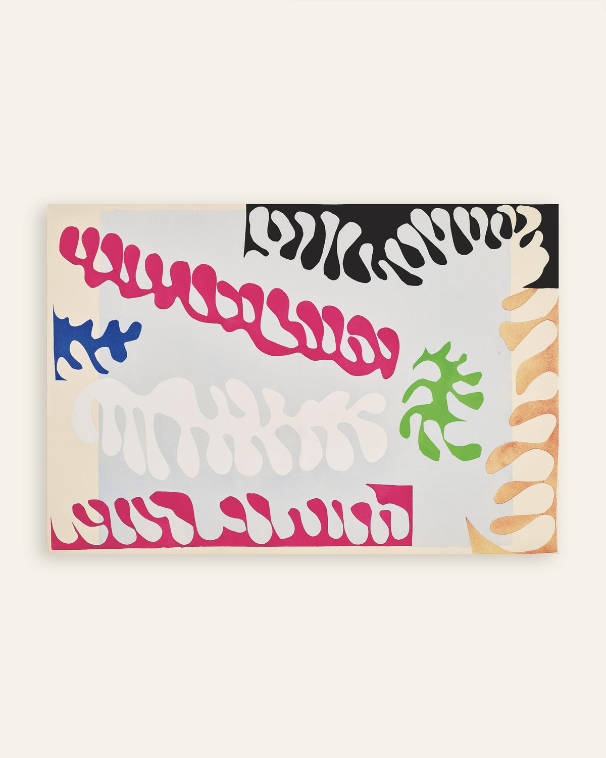 Poster La laguna in rosa e bianco (Jazz, 1947) di Henri Matisse, miniatura