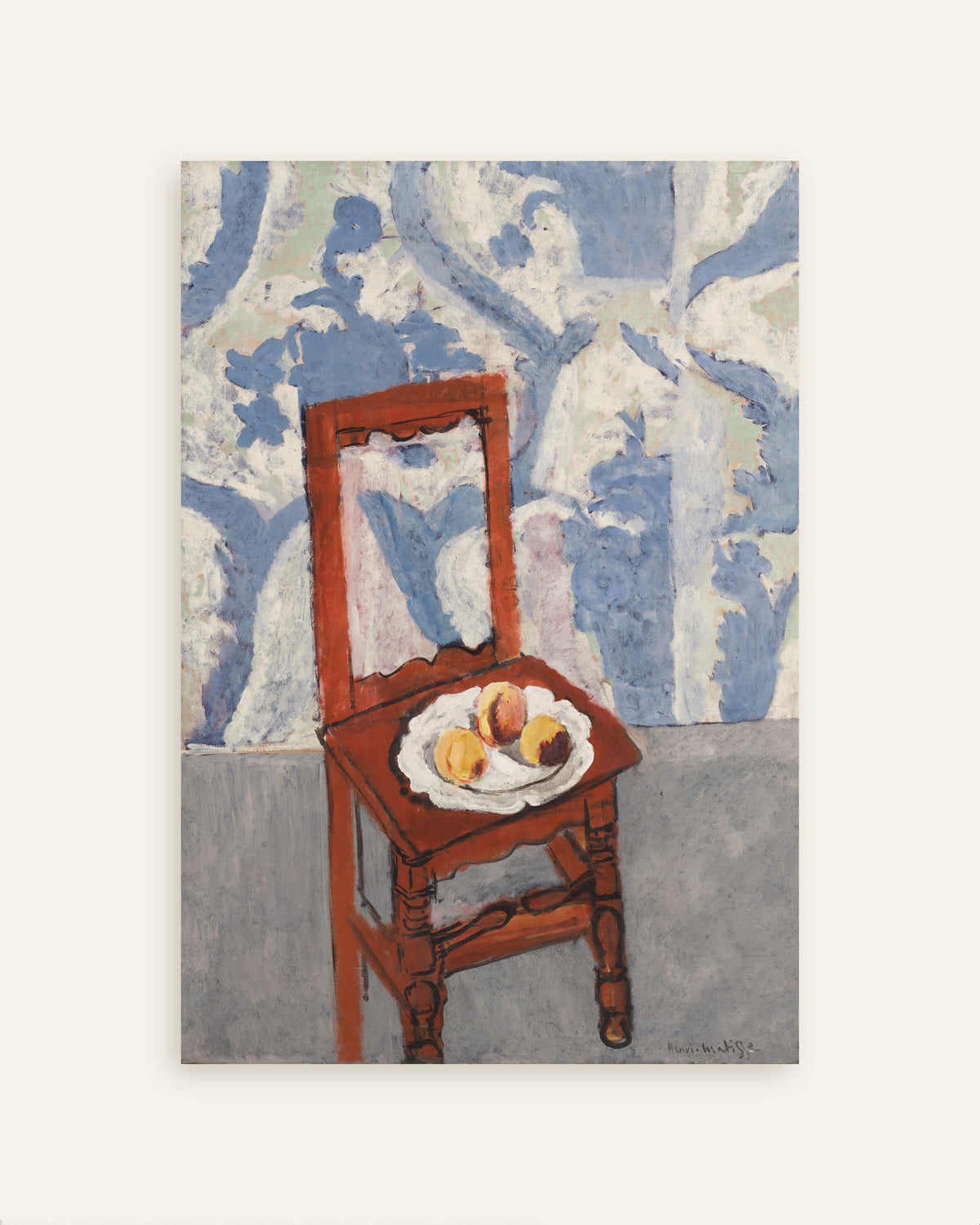 Poster di La sedia Lorraine (1919) di Henri Matisse, miniatura