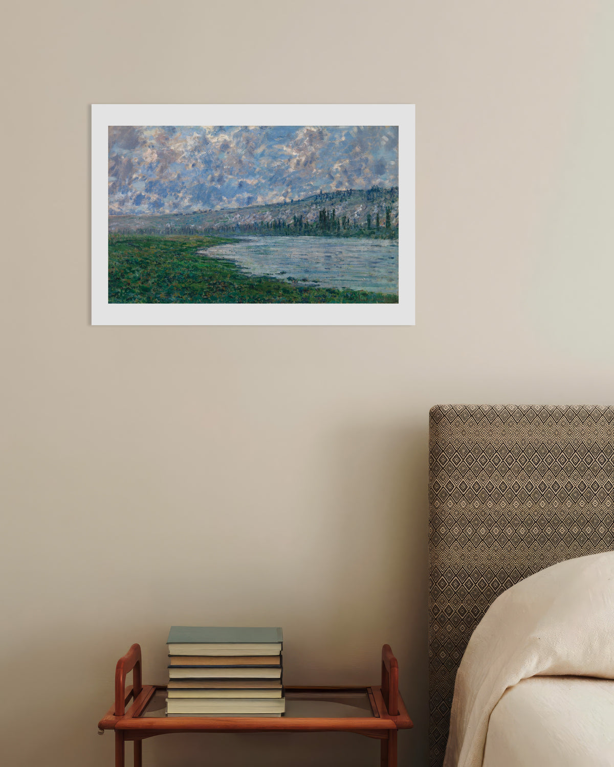Poster La Senna a Vétheuil (1880) di Claude Monet