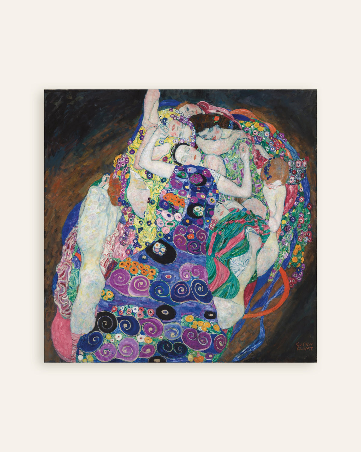 Poster La vergine (1913) di Gustav Klimt, miniatura