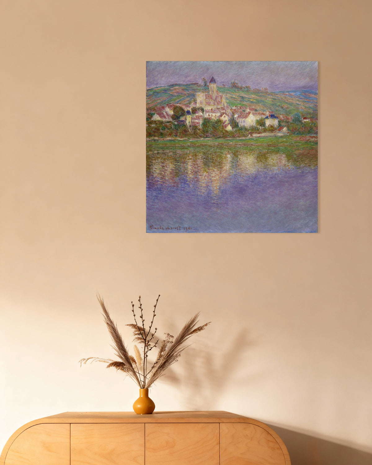 Poster Vétheuil (1901) di Claude Monet
