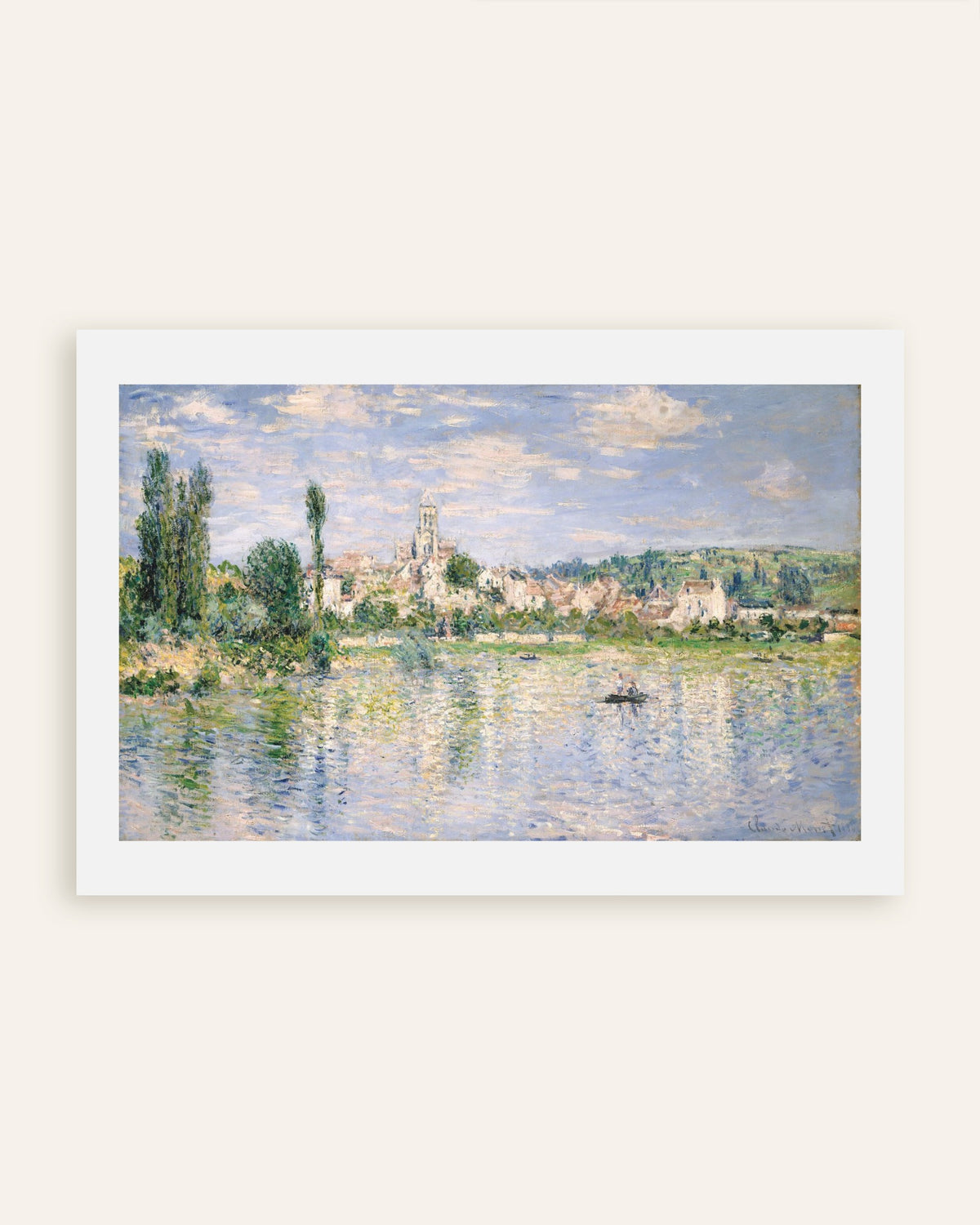 Poster Vétheuil d'estate (1880) di Claude Monet, miniatura