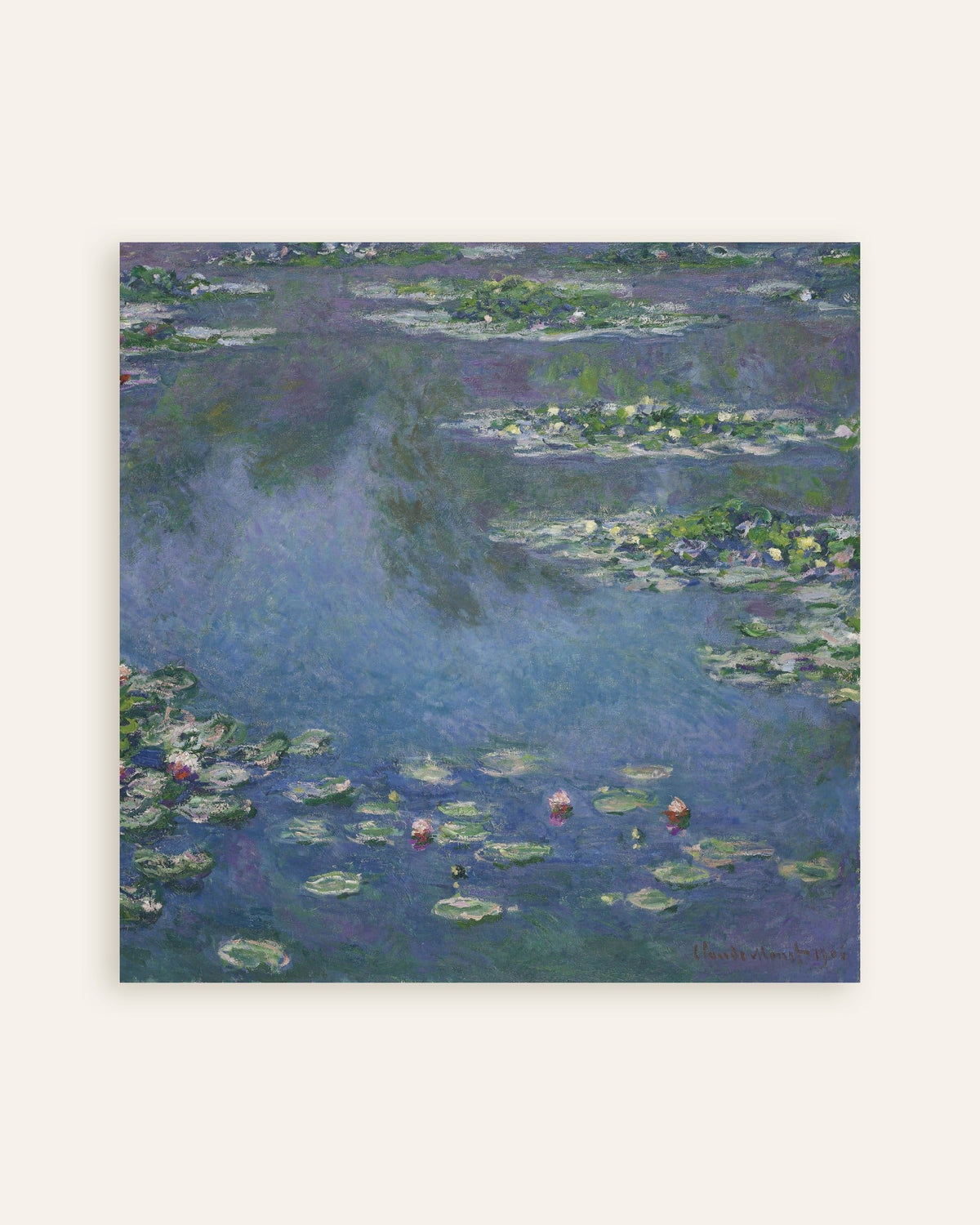Poster Ninfee (1906) di Claude Monet, miniatura