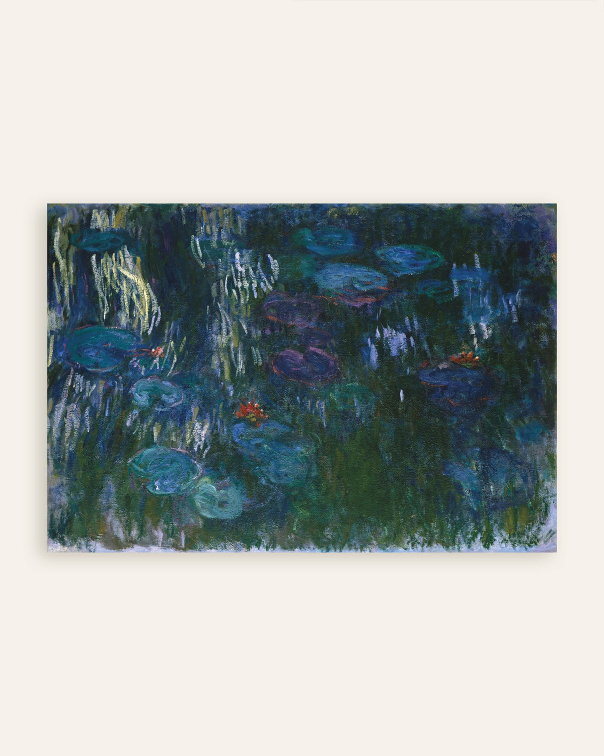 Poster Ninfee (1916–1919) di Claude Monet, miniatura