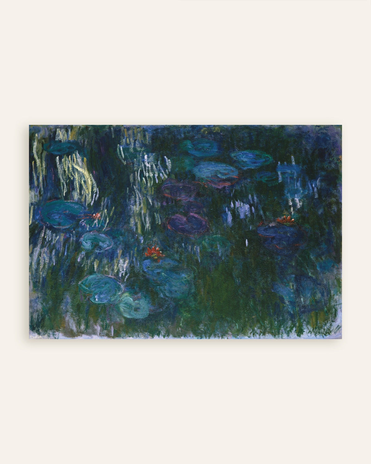 Poster Ninfee (1916–1919) di Claude Monet, miniatura