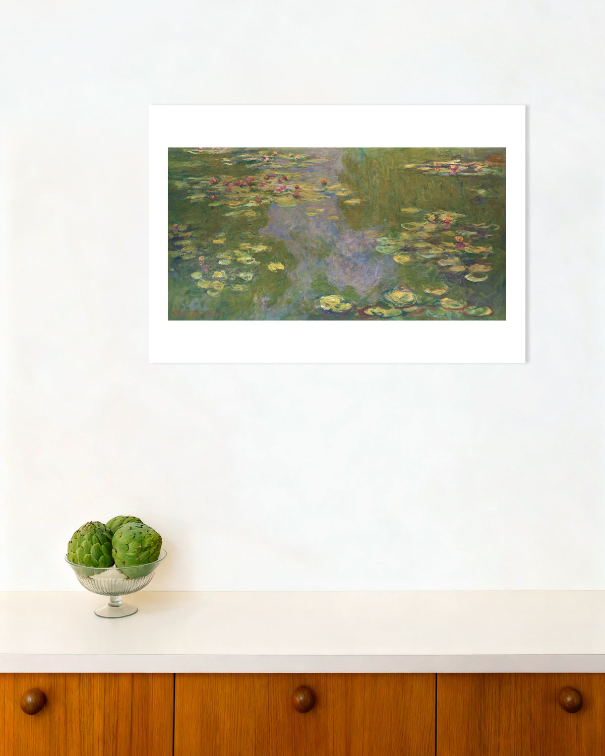 Poster Ninfee (1919) di Claude Monet