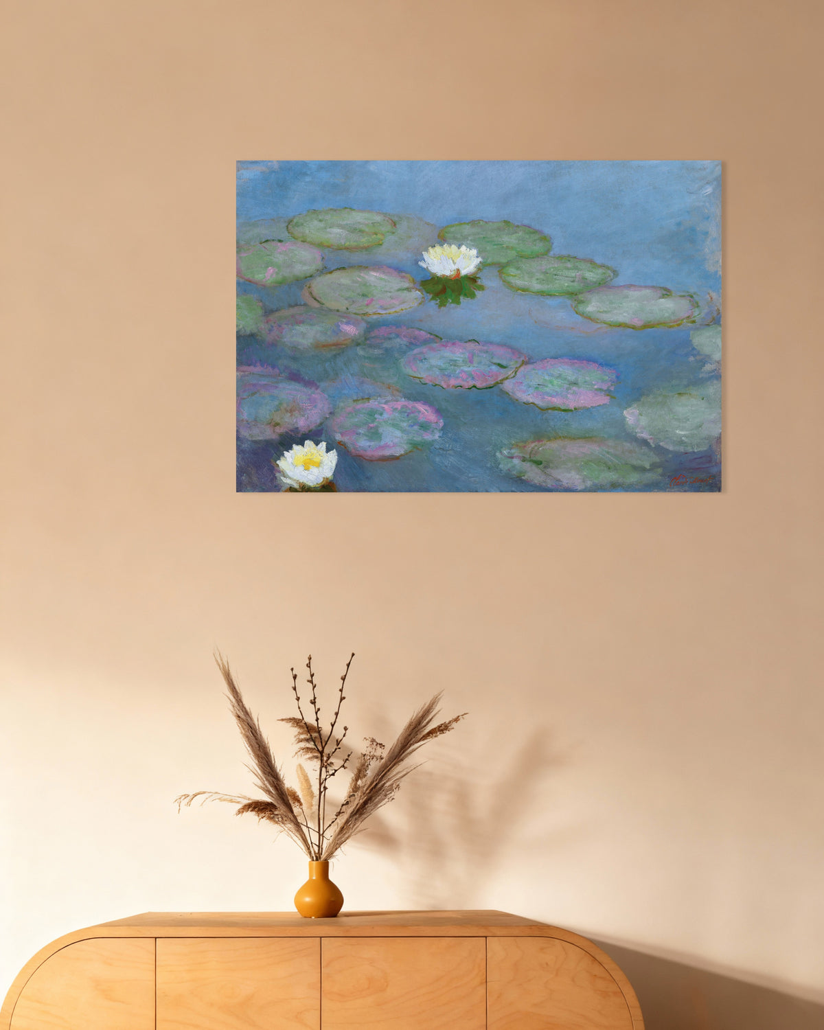 Poster Ninfee (circa 1897–1899) di Claude Monet