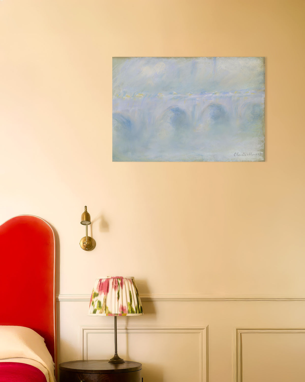 Poster Il ponte di Waterloo (1901) di Claude Monet