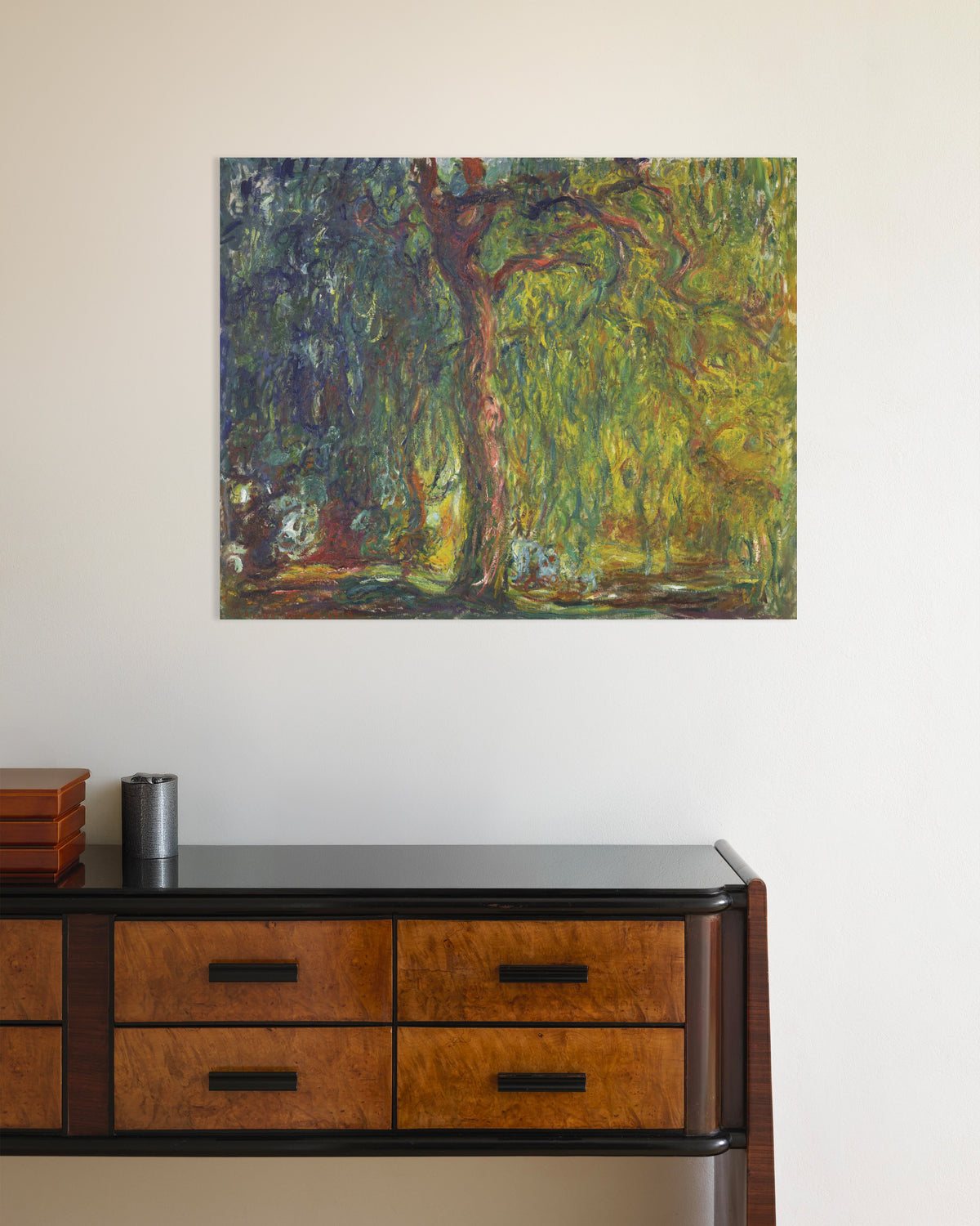 Poster Salice piangente (1918–1919) di Claude Monet
